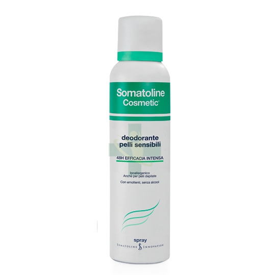Somatoline Cosmetic Linea Deodorante Pelli Sensibili Spray 150 ml Offerta Spec