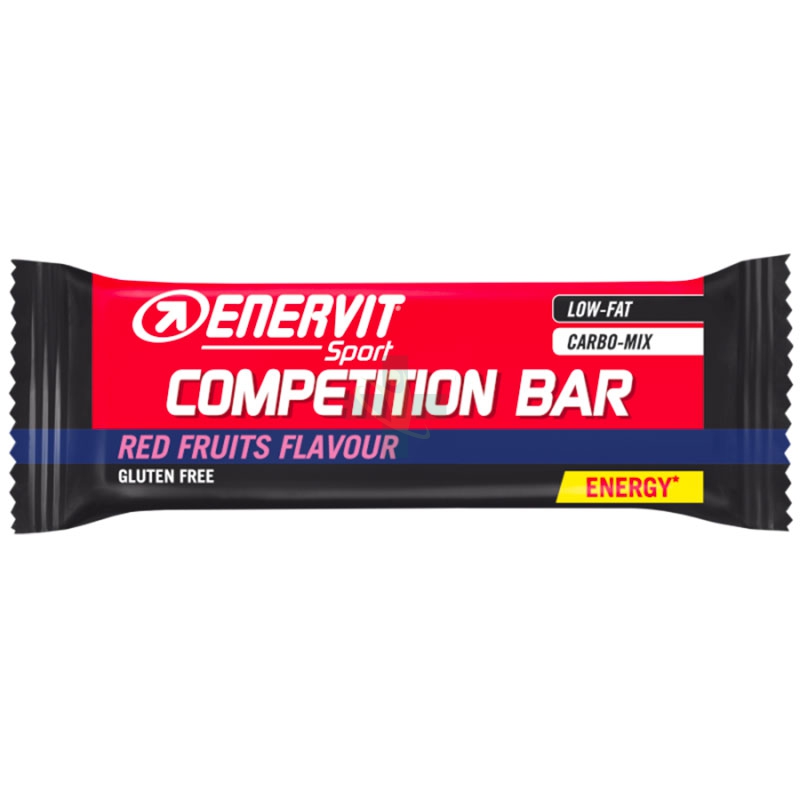 Enervit Sport Competition Bar con Gusto di Frutti Rossi